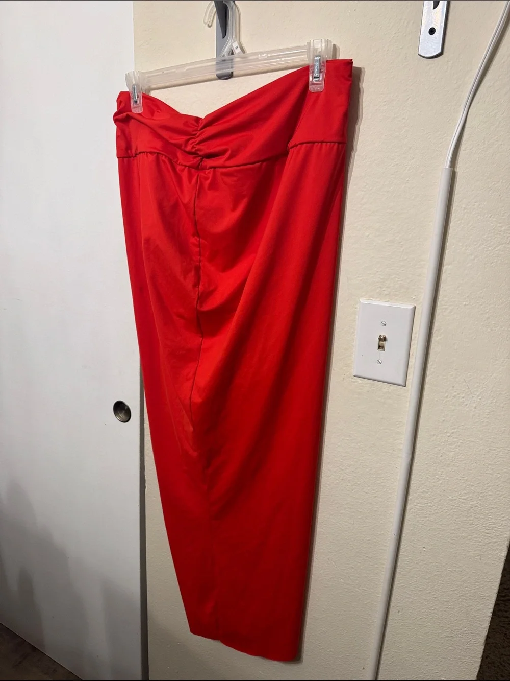 Rare SKIMS 2X Red maxi sarong in Limited edition Ruby NWOT